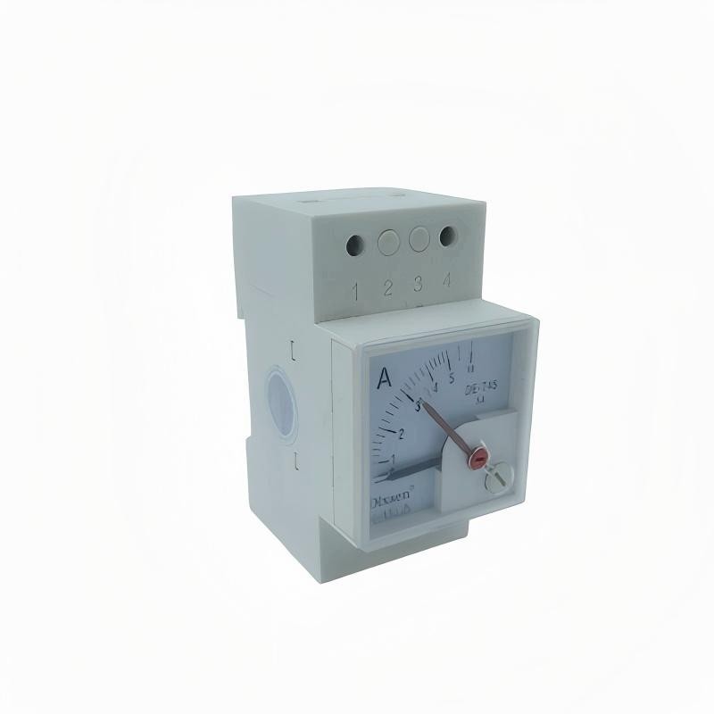 DIN rail AC ammeter